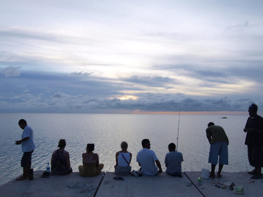 Chill out in the evening - Caye Caulker, Belize