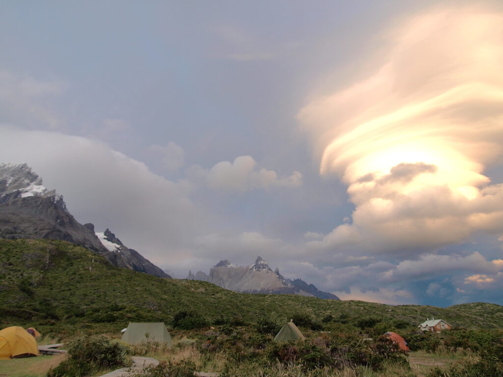 Clouds like spaceships - PUERTO NATALES, CHILE